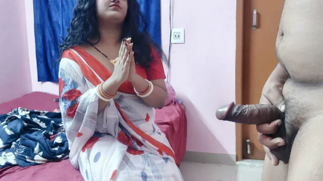 Indian Desi Milf Fucked By Her Stepson In Her Tight Asshole