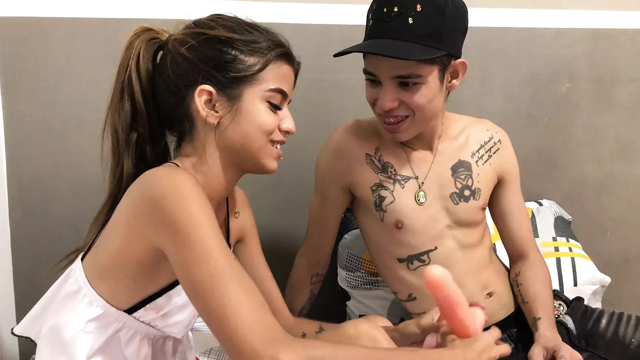 I Find My Little Indian Stepsister’s Sex Toy And Show Her My Cock Which Is Better