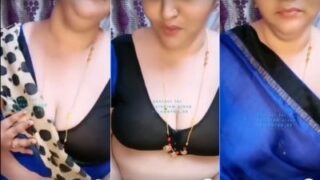 Exposed Desi Beauty Flaunts Her Bare Curves On Camera