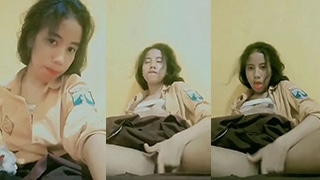 Siswa Pramuka Abg Menggoda Diri Usai Pulang Sekolah