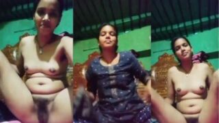 Sultry Tamil Beauty Bares All And Pleasures Herself On Camera