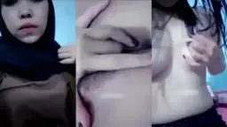 Tudung Terbuka, Payudara Terburai, Masturbasi Tanpa Henti