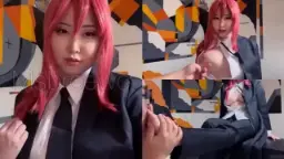 Sultry Anime Cosplayer In Provocative Bikini