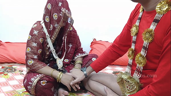 First Night Sex With My Husband After Marriage, Virgin Girl’s Tight Pussy Getting Fucked With Hindi Moans