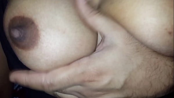 New Delhi Priya Bhabhi’s Hubby Presses Her Big Sexy Boobs, Craving More