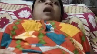 Bangla Boudi In A Gown, Fingers Working Her Wet Pussy To A Hot, Desperate Climax