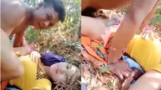 Nepali Couple’s Raw Jungle Hookup Caught On Cam