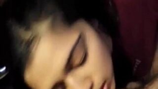Telugu Slut Moans While Sucking Her Stepdad’s Thick Cock