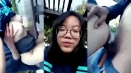 Terbaru! Jamet Ngewe Abg Cindo Di Taman, Mulus Banget Sampai Basah