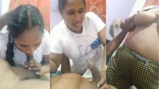 Village Slut Takes Her Lover’s Thick Black Dick Deep In Her Mouth During A Steamy Hotel Fuck