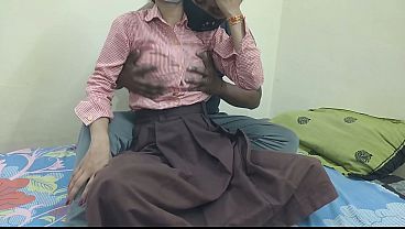 Indian College Student Apne Boyfriend Ke Saath Room Mein Jabardast Chudai Karti Hai