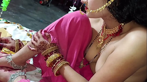सुहागरात पर भारतीय जोड़े की पहली रात की चरम सुखद कहानी, साफ हिंदी आवाज़ में