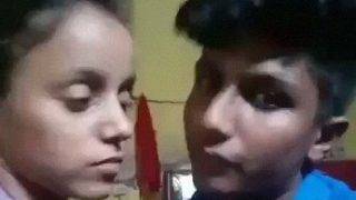 Indian Village Lovers Get Hot And Heavy, Kissing And Groping In The Fields