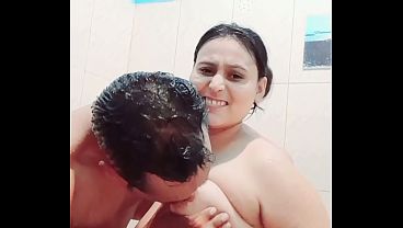 Desi Bathroom Hookup, Wet & Wild, Dripping With Desire.