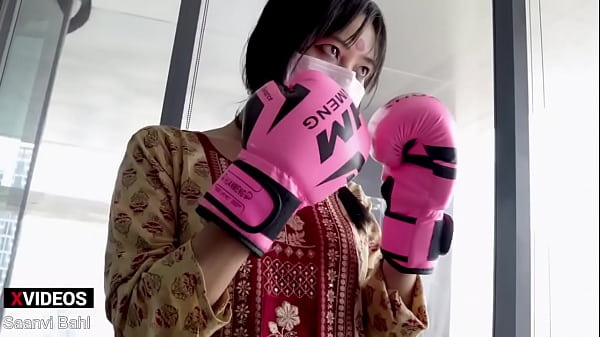 Desi Ufc Babe Throws Punches Like A Dirty Pro, Making You Wanna Feel Every Hit
